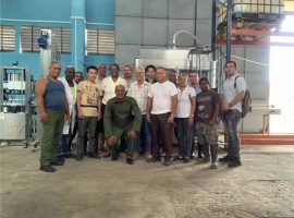 Salmenten ondoren instalatzeko makineria
