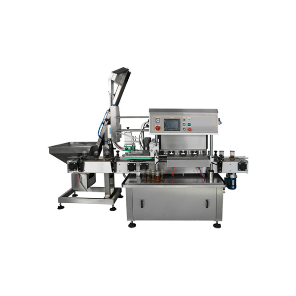 Beiraren ontzia Twist Off Cap Vacuum Capping Machine