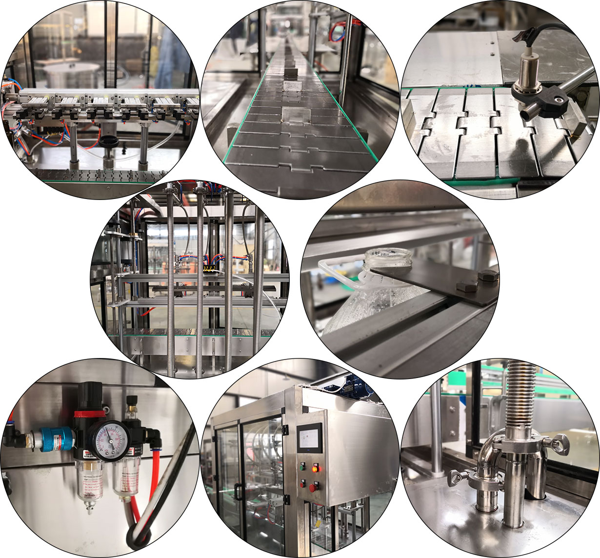 Prezio onena 5-100ml botila pneumatikoko motorra olio betetzeko makina