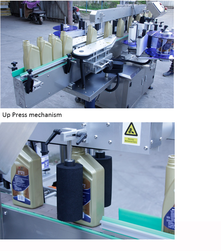 Double Sids Bottle Label Machine Machine Price