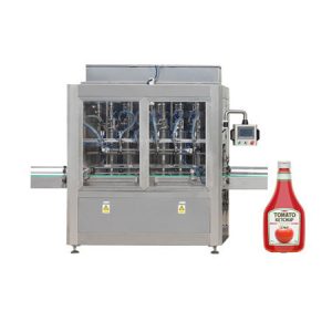 Pasta betetzeko makina tomate itsatsirako krema kosmetikoa