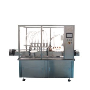 Monoblock funtsezko olio betetzeko makina automatiko txikia
