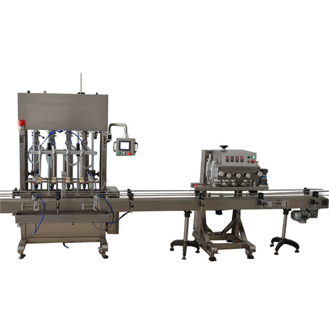 Likidoa botilaratzeko ekipo automatikoa 50ml alkohol mediku betetzeko makina