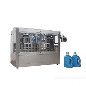 Likido automatikoko 10 tobera mosta olio Botila ontziratzeko makina